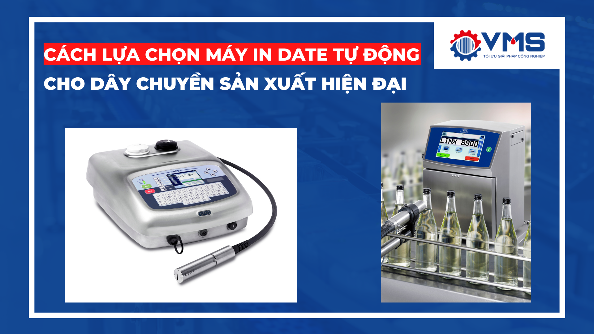 máy in date tự động cho dây chuyền sản xuất
