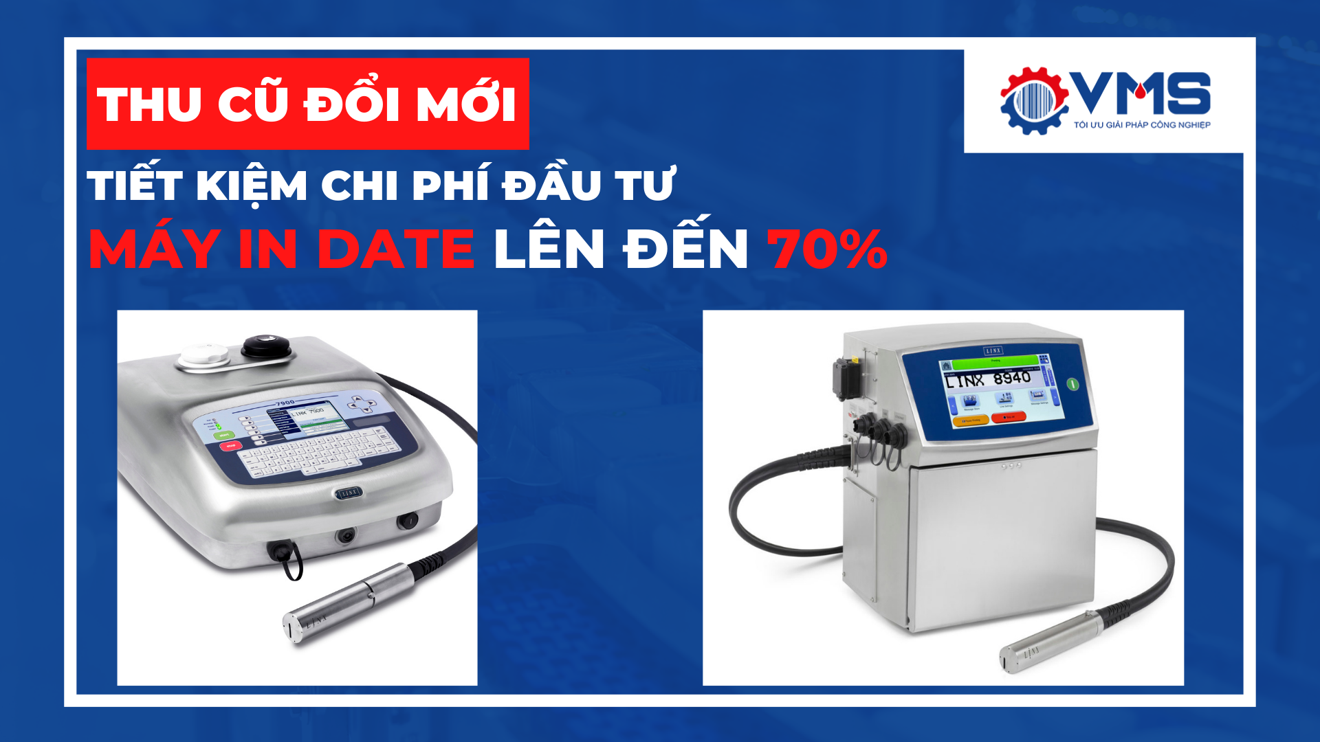 tiết kiệm chi phí đầu tư máy in phun date code