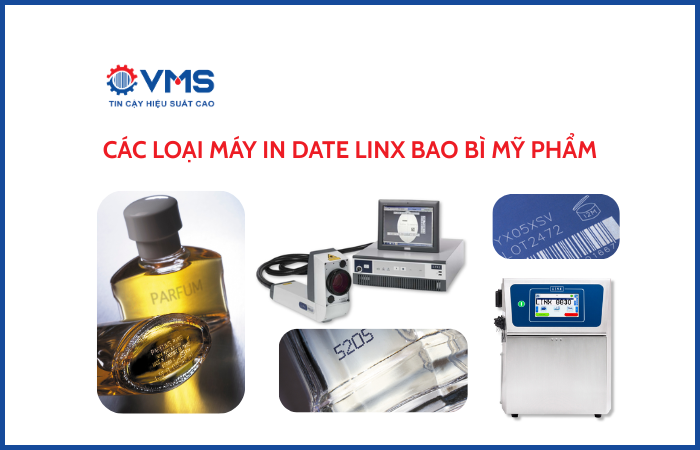 Các loại máy in date Linx bao bì mỹ phẩm