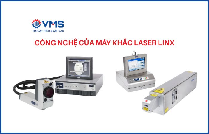 Công nghệ của máy khắc laser Linx: CO2, Fiber, UV