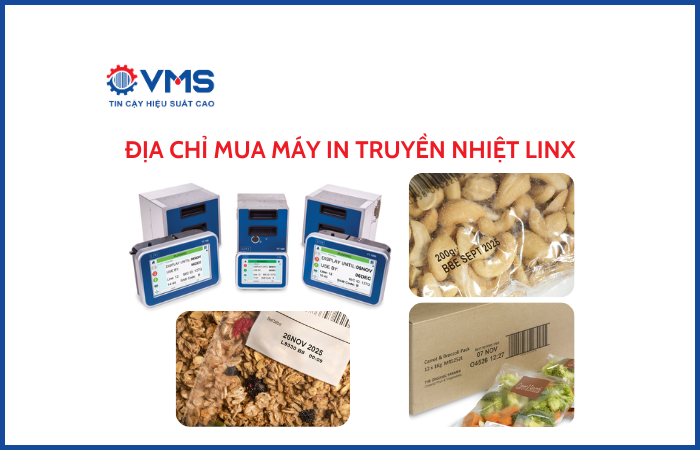 Địa chỉ mua máy in truyền nhiệt Linx uy tín, chính hãng