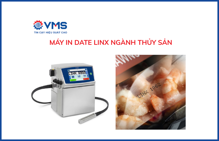 Máy in date Linx cho ngành thủy sản việt nam